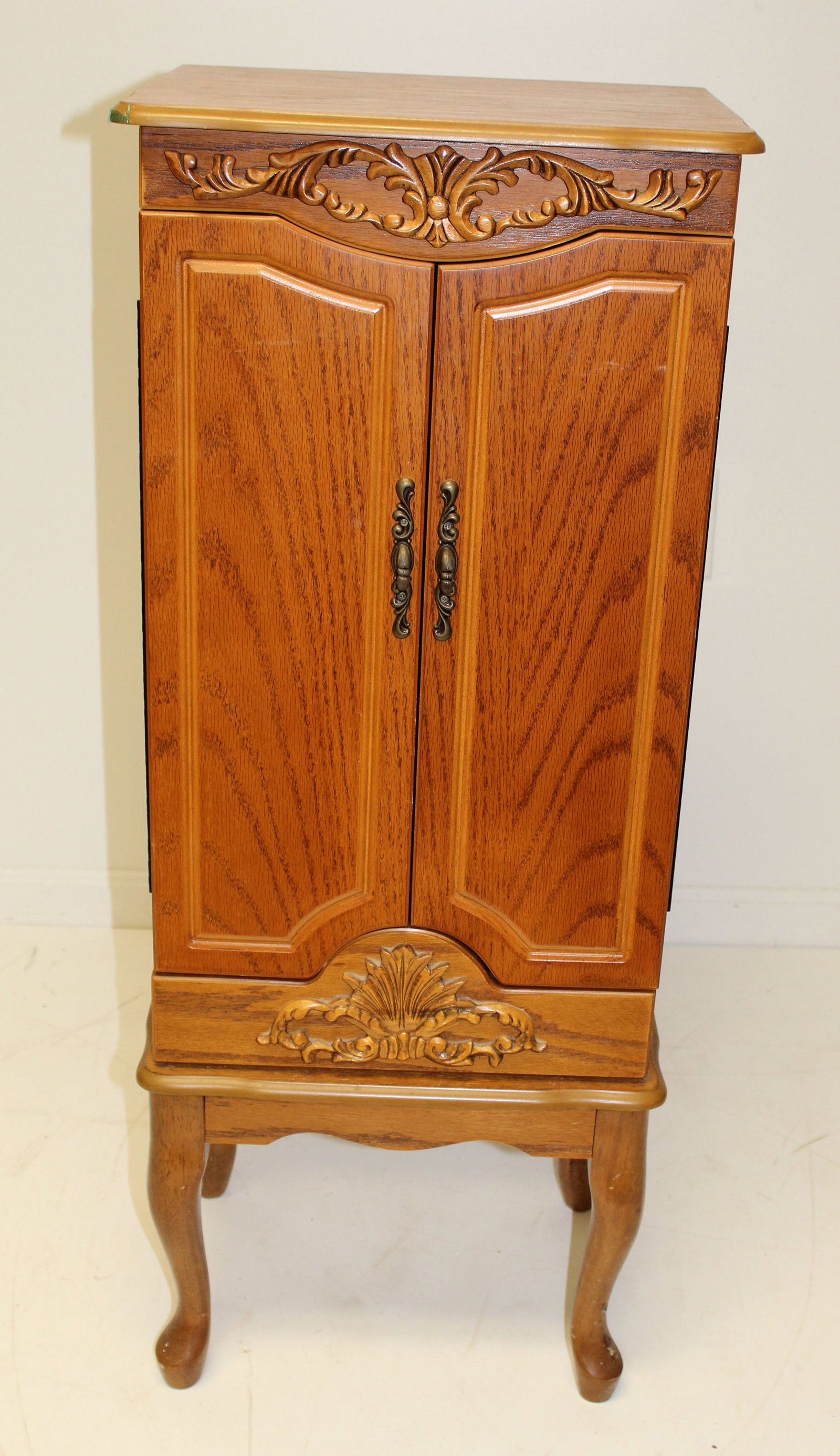 Contemporary floor standing jewelry chest (1 of 6)