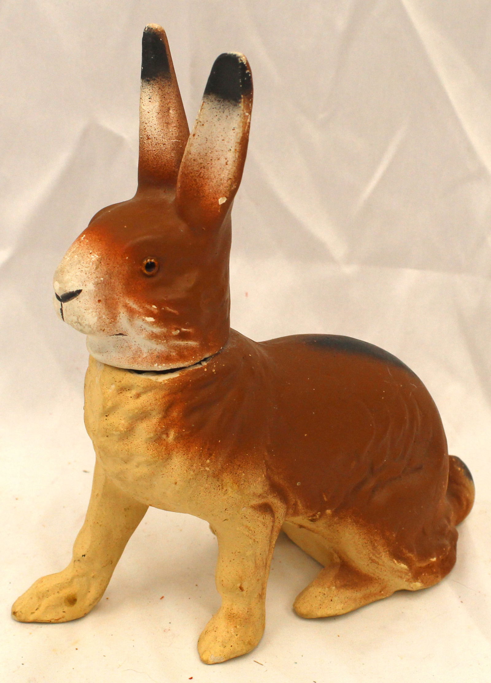 German rabbit form Easter candy container - 7 1/2" tall (1 of 4)
