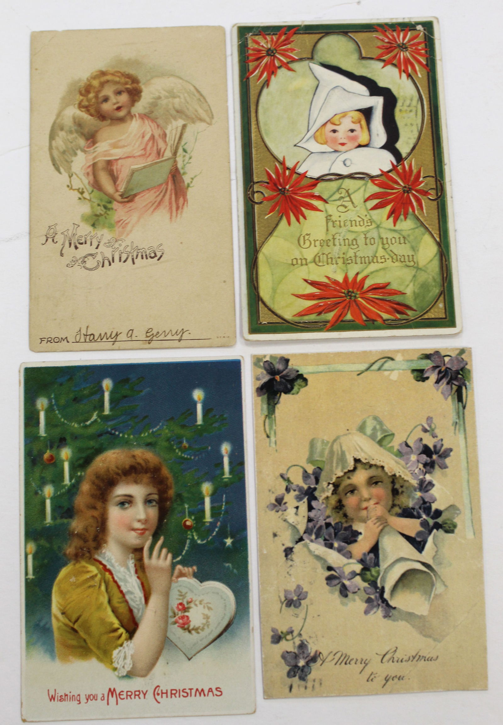 Lot of approx 48 Antique Holiday Postcards (1 of 13)