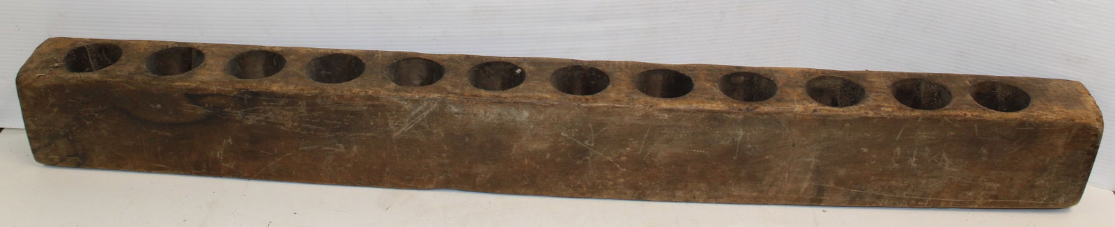 Antique wooden sugar mold - 43 1/2"x5": Antique wooden sugar mold - 43 1/2"x5"