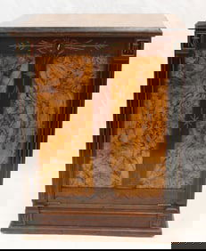 Antique dropfront traveling desk - 16" tall x 12 1/2" wide x 10" deep