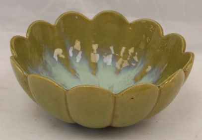 Attrib Fulper pottery bowl