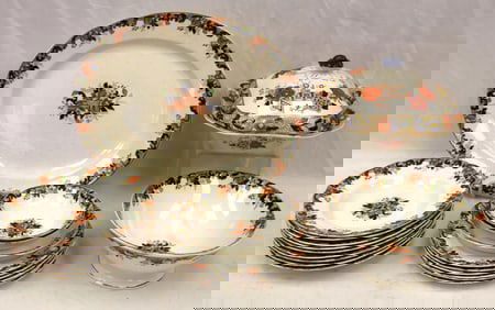 Partial set of John Maddock & Sons "Majestic" china service