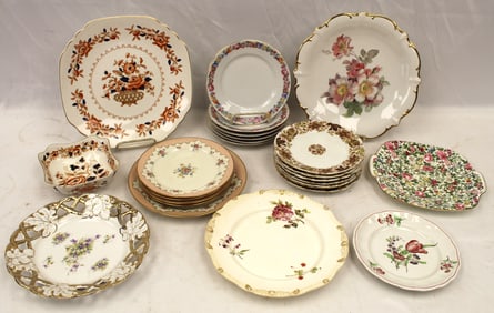 Approx 24 pieces of porcelain incl single pieces & small sets - Royal Copenhagen, Bavaria,