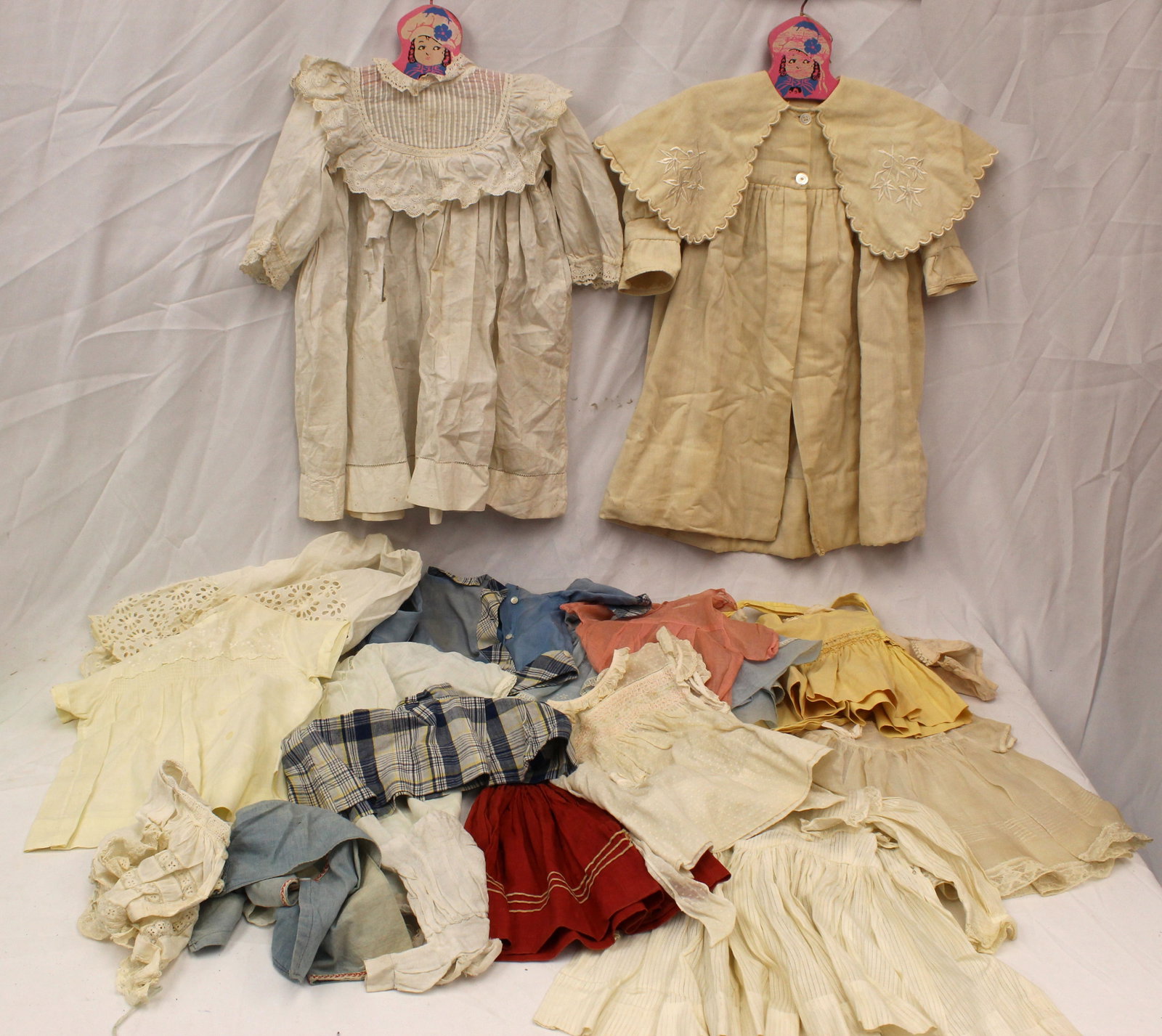 Large lot of doll clothing: Large lot of doll clothing