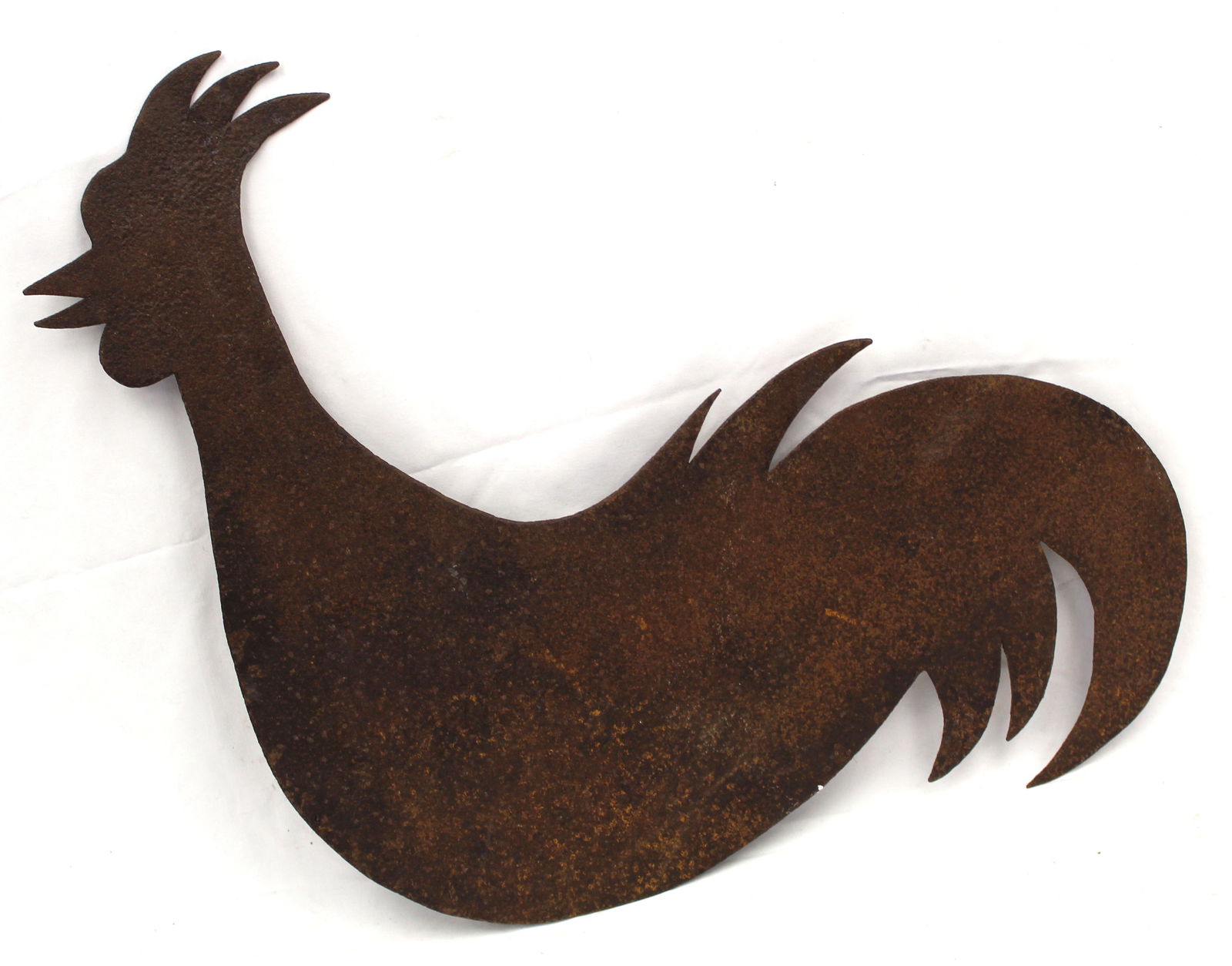 Sheet iron rooster - 20"x21" (1 of 4)