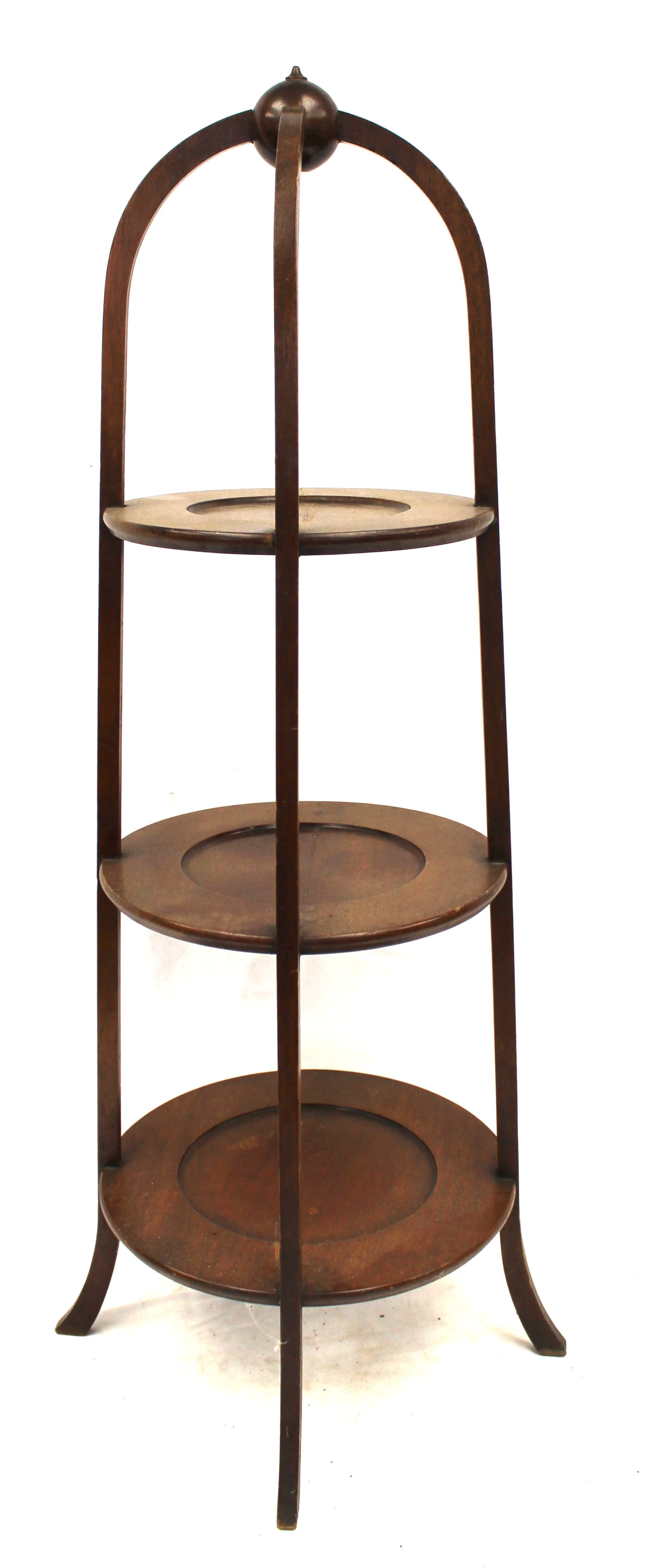 Mahogany plant stand - 36" tall: Mahogany plant stand - 36" tall