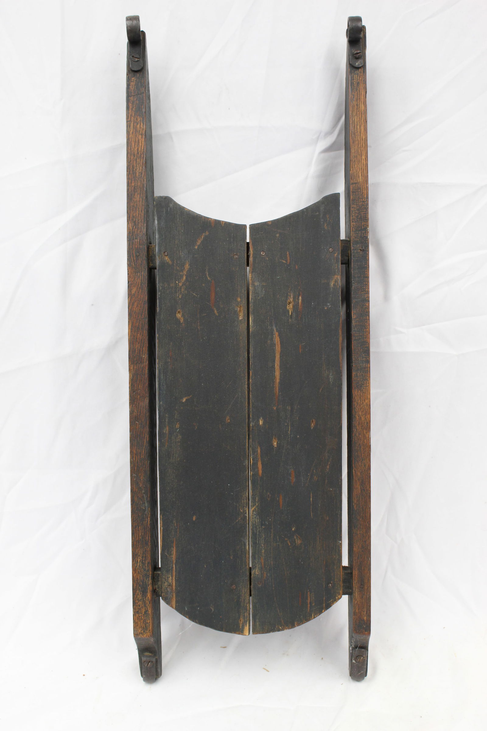 Antique wooden painted sled - 34"x11 1/4" (1 of 2)