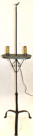 Iron electrified lamp
