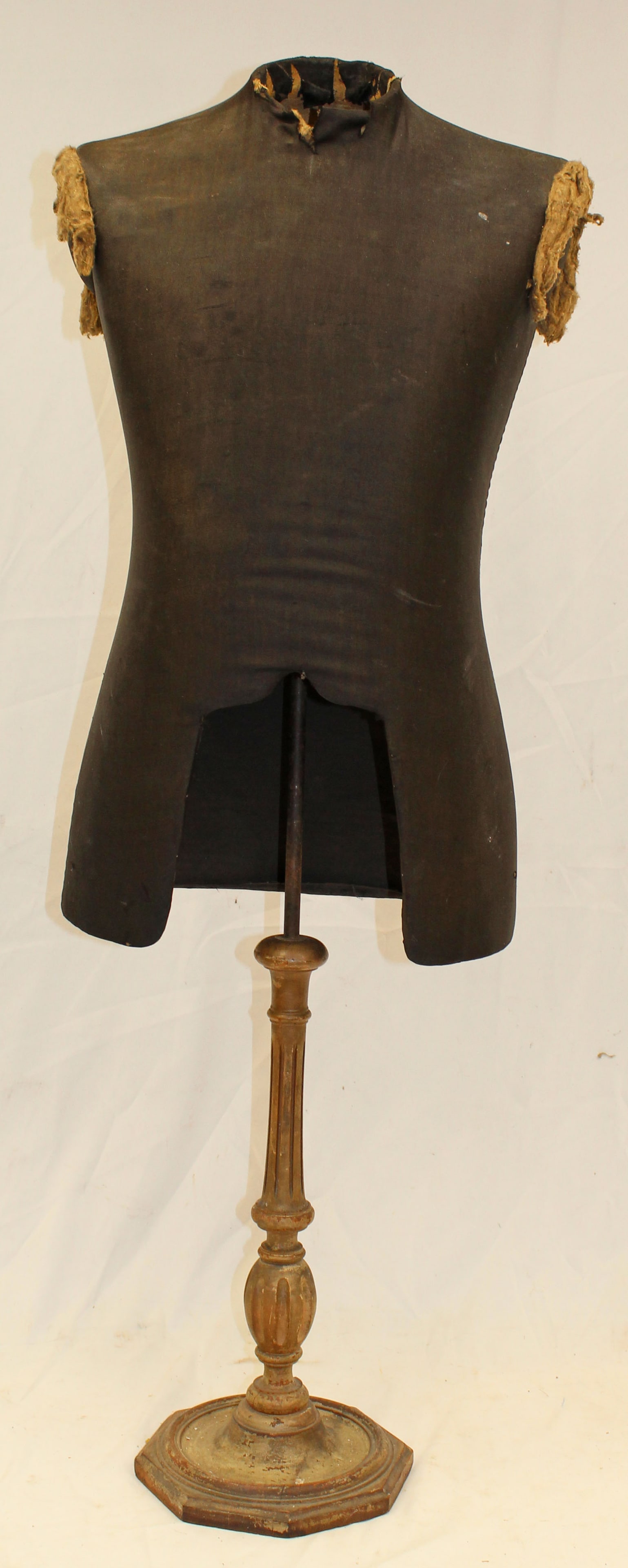 Antique French gentleman's mannequin - 46" tall: Antique French gentleman's mannequin - 46" tall