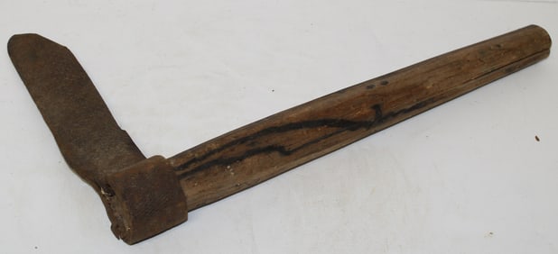 Antique shingle splitter or Froe - 17" long x 10"