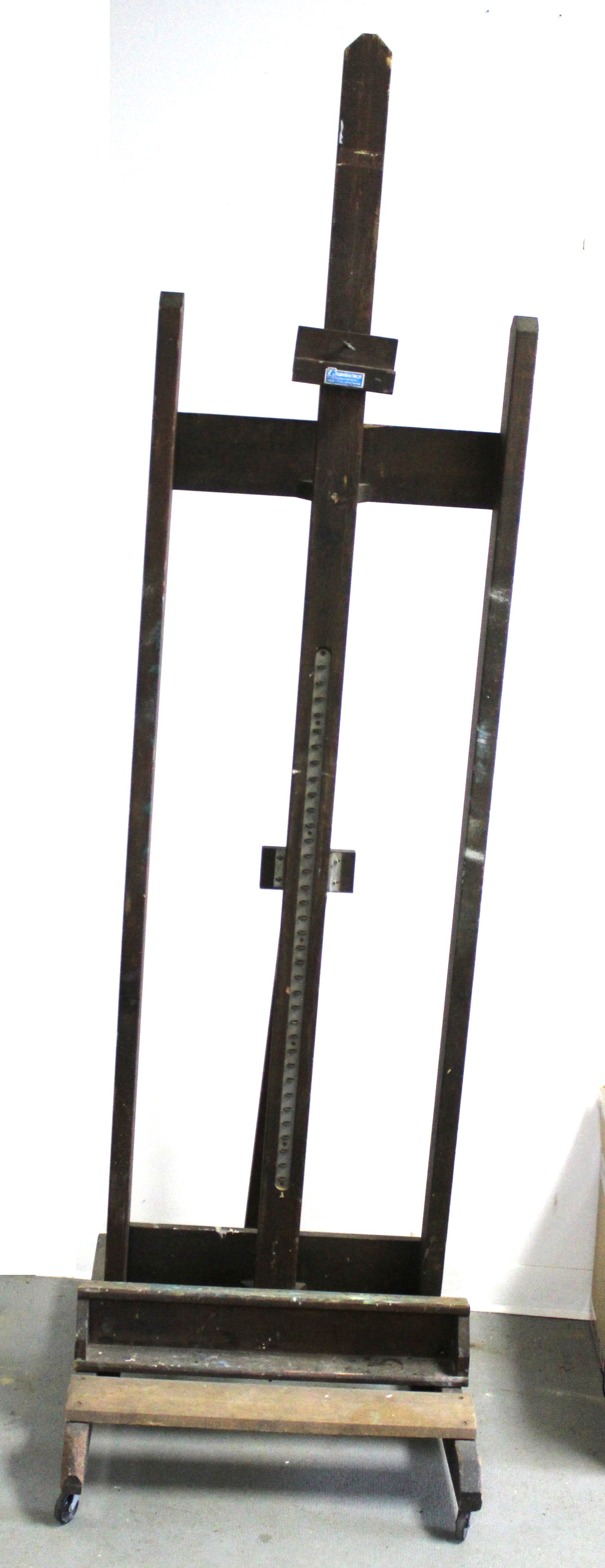 Large wooden artist's easel (1 of 5)