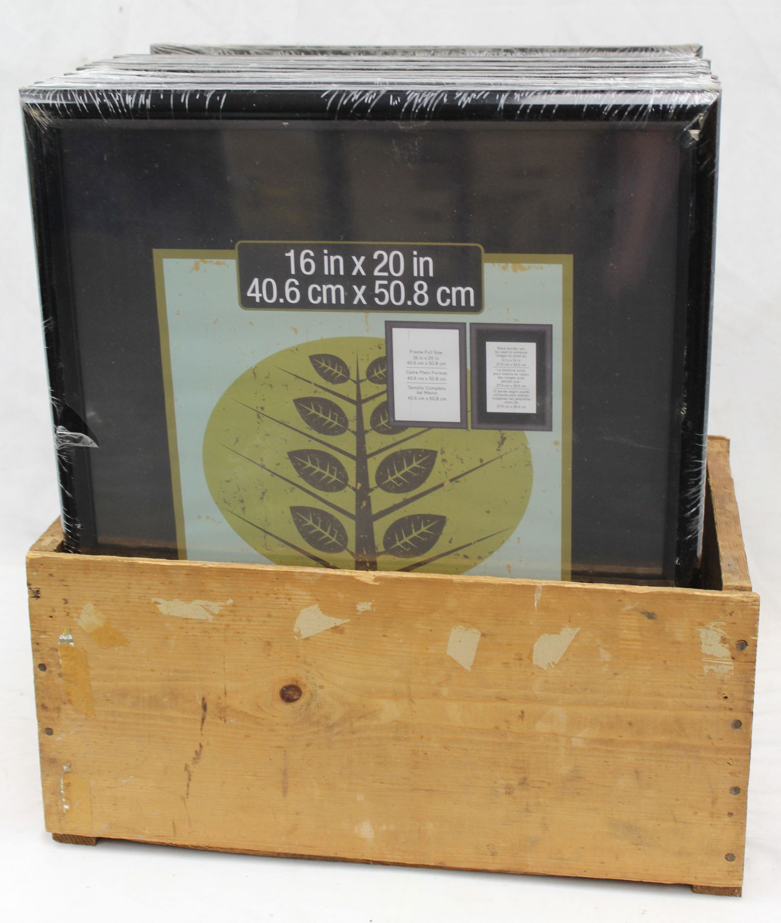 Group of 15 contemporary brand new 16"x20" frames (1 of 2)