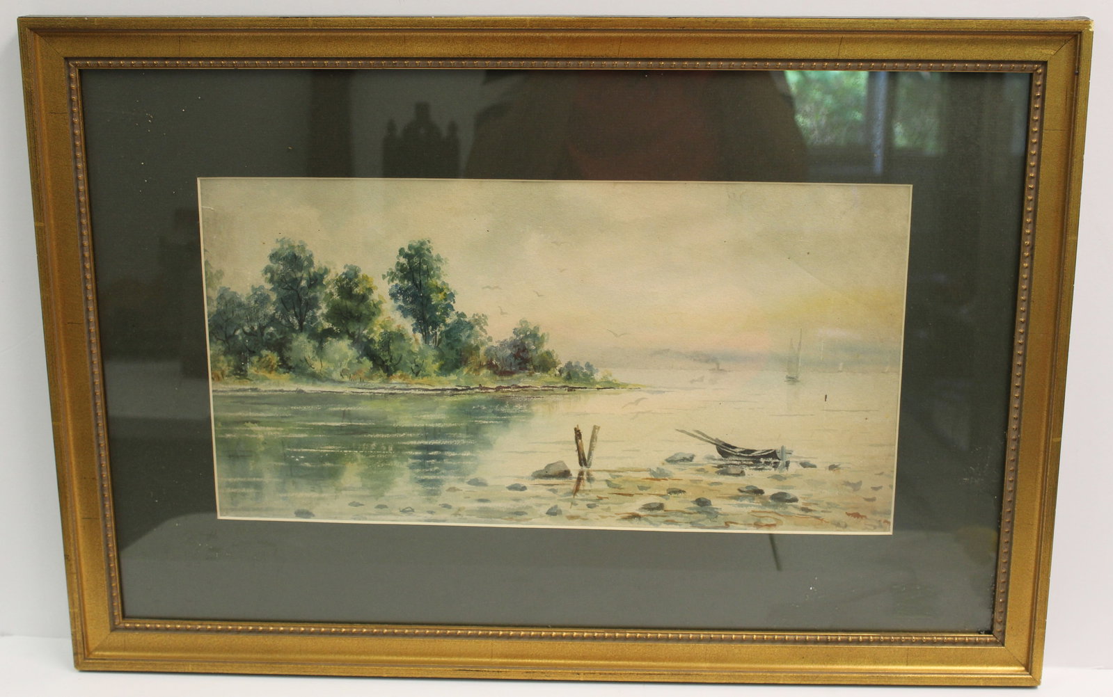 Watercolor of Great Bay Dover, NH - overall framed size 18"x25": Watercolor of Great Bay Dover, NH - overall framed size 18"x25"