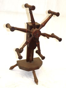 Antique yarn winder - 36" tall x 21 1/2" wide