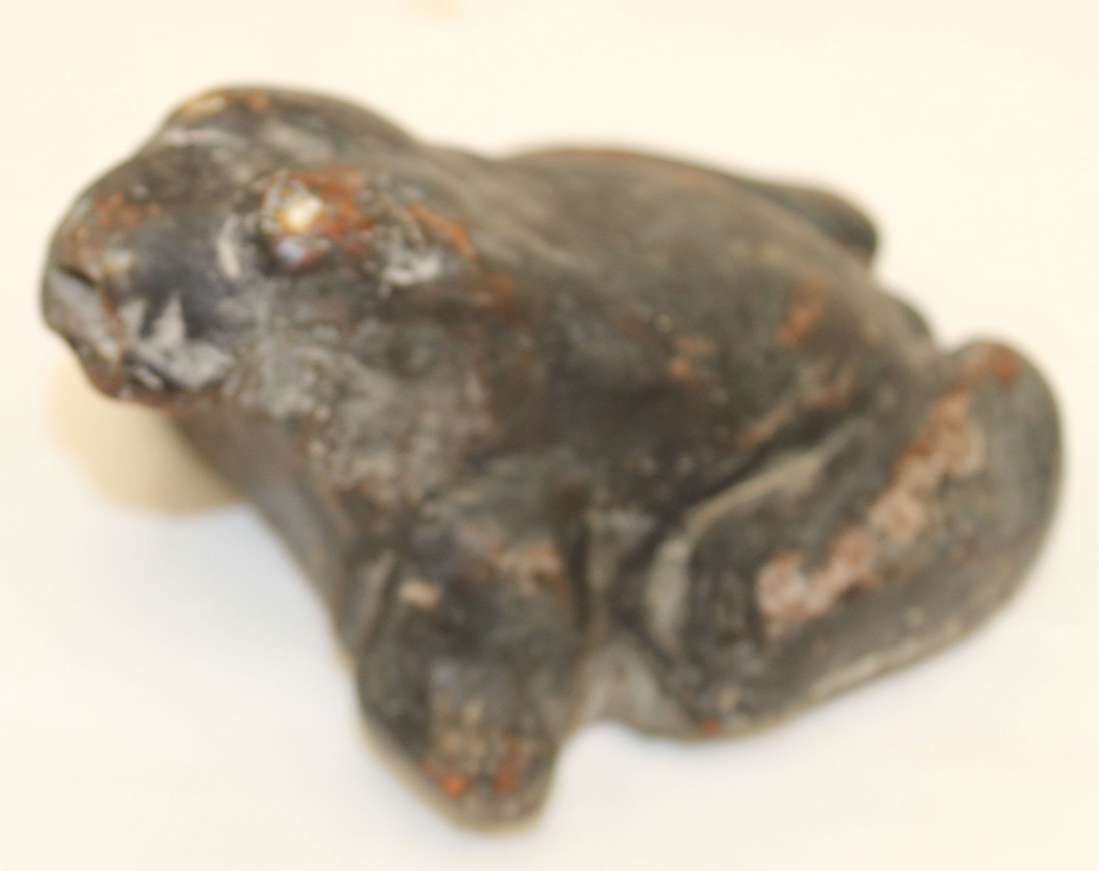 Redware frog - 3"x5": Redware frog - 3"x5"