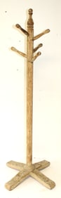 Antique diminutive hat/coat stand - 38" tall x 15" wide