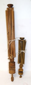 Lot of 2 umbrella swifts - 18 1/2" & 32 1/2" tall
