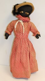 Antique Black bottle doll - 24" tall