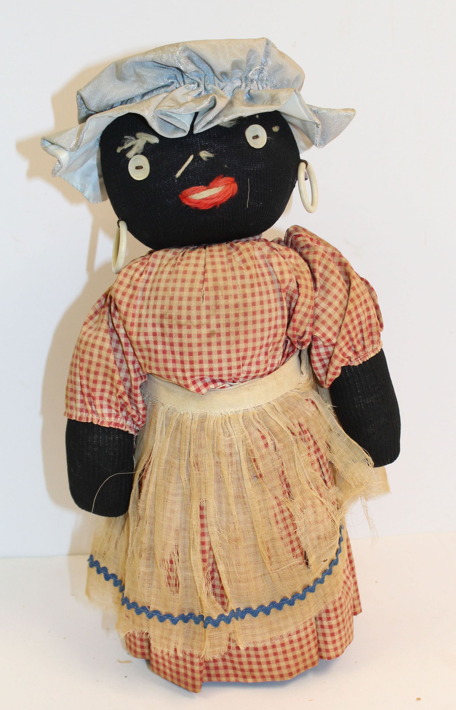 Antique Black jar doll - 14" tall: Antique Black jar doll - 14" tall
