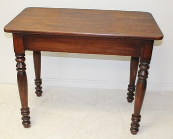 Country Sheraton work table - 28" tall x 36" wide x 21" deep