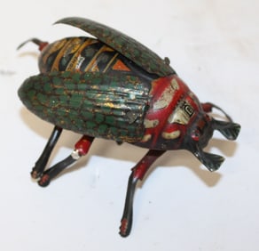 Lehmann tin wind up beetle - 4"