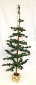 Antique Christmas feather tree - 39" tall