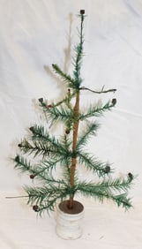 Antique Christmas feather tree - 19" tall