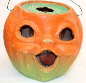Vintage Jack-O-Lantern Halloween lantern/pail