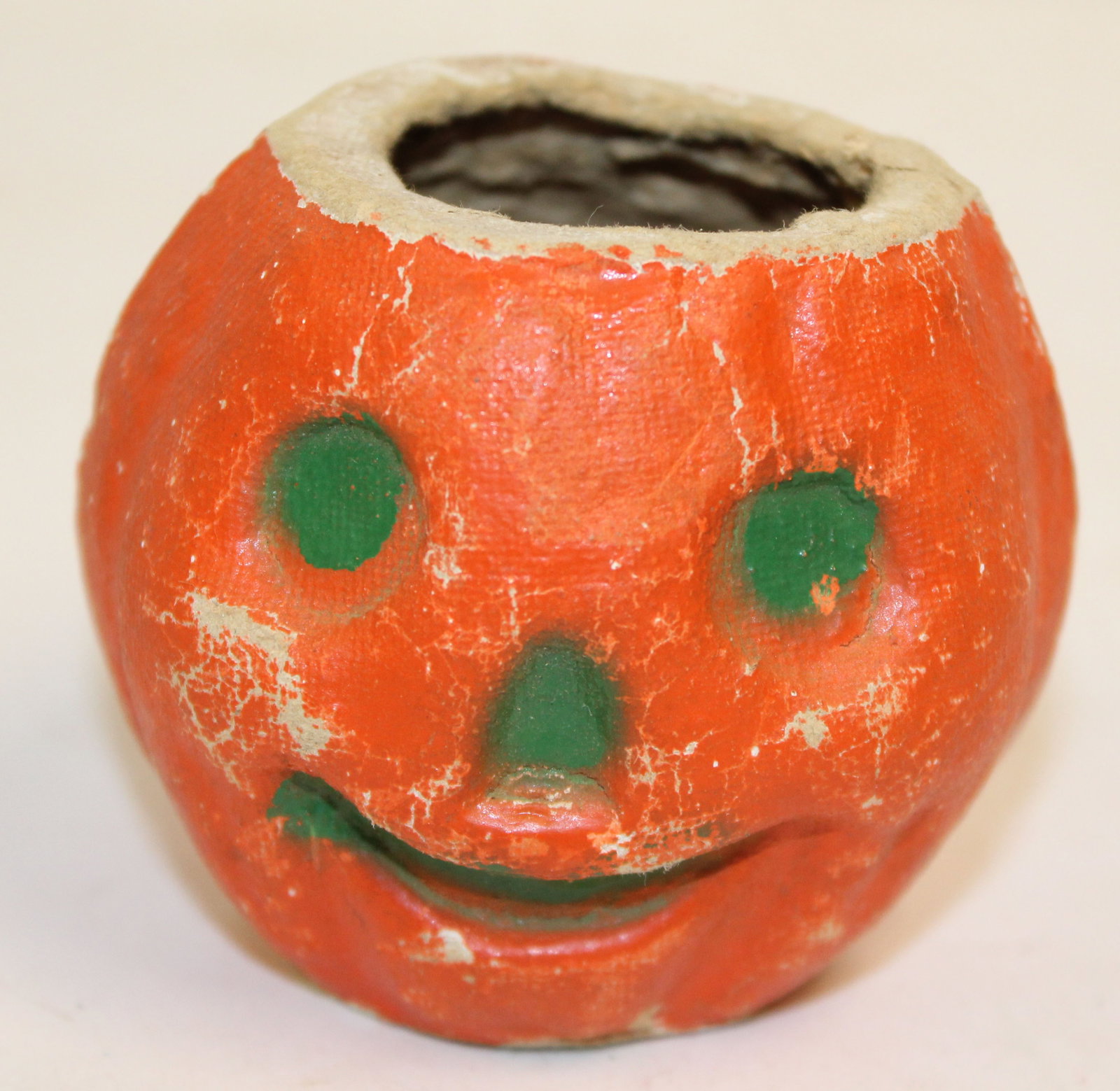 Small vintage/antique Jack-O-Lantern lantern/pail - 2 1/2" tall: Small vintage/antique Jack-O-Lantern lantern/pail - 2 1/2" tall