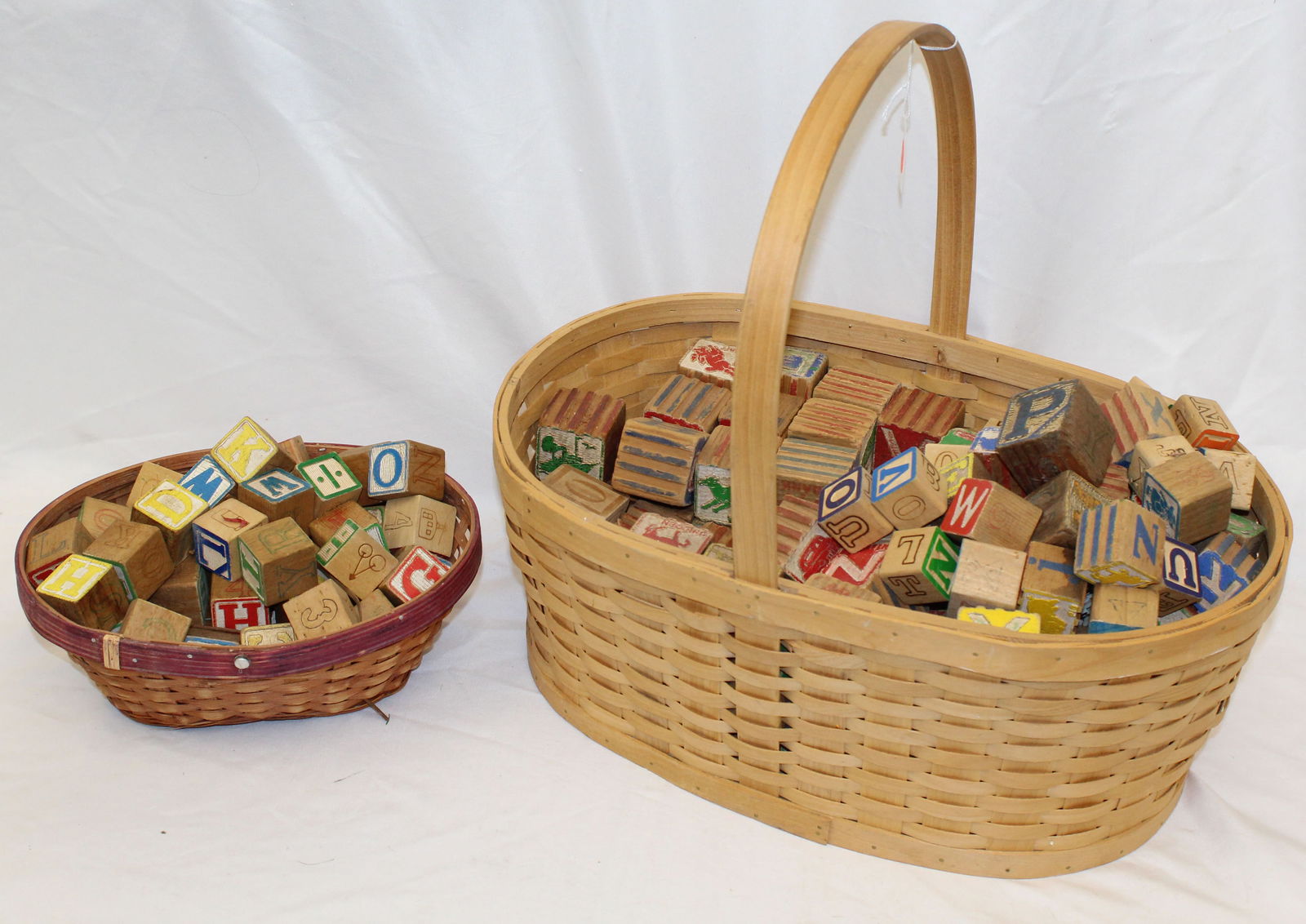 Large lot of wooden ABC blocks (1 of 6)