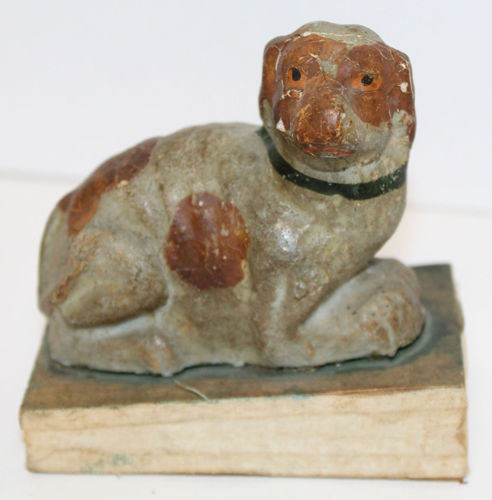 Antique dog form squeal toy - 3 1/2" (1 of 4)