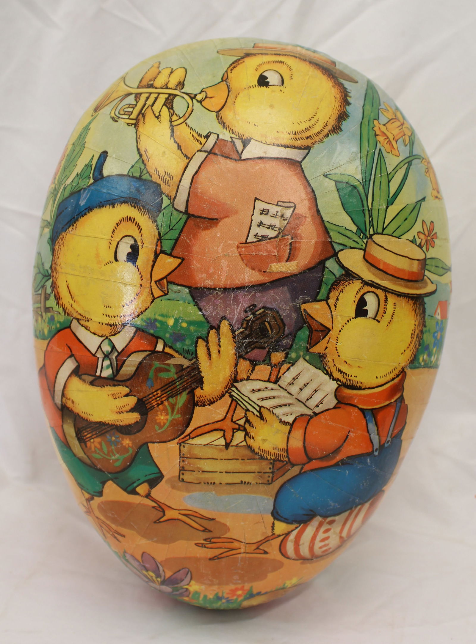 Large antique /vintage Easter Egg candy container - 20" (1 of 6)