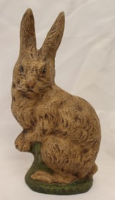 Composition Rabbit signed, numbered #7 & dated 1988