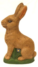 Composition Rabbit signed, numbered #91 & dated 1989