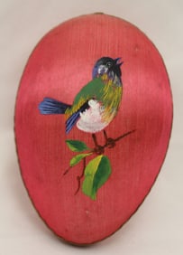 Silk Easter egg candy container - 4 1/2"