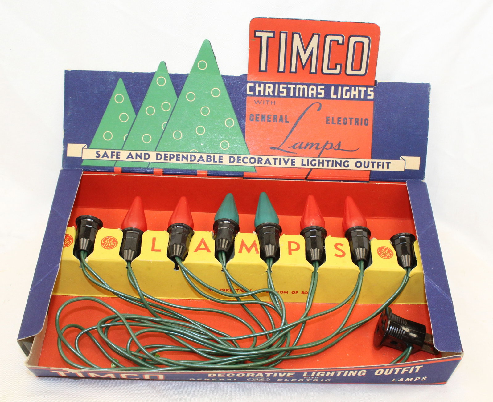 Set of orig boxed Timco lights: Set of orig boxed Timco lights