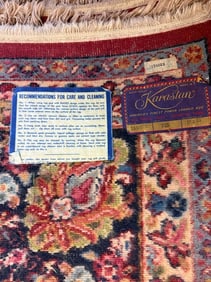 Vintage room size Karastan "Sarouk" #785 - approx 8'7"x15'3"