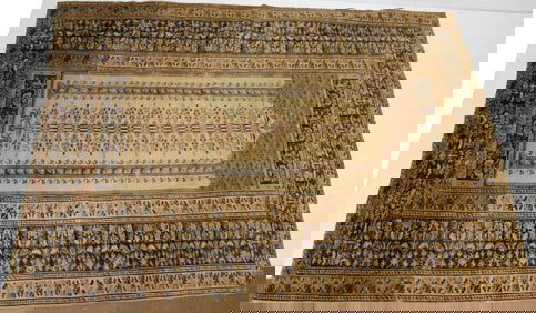 ca 1900-1910 Anatolian Prayer Rug - 4'2"x5'8"