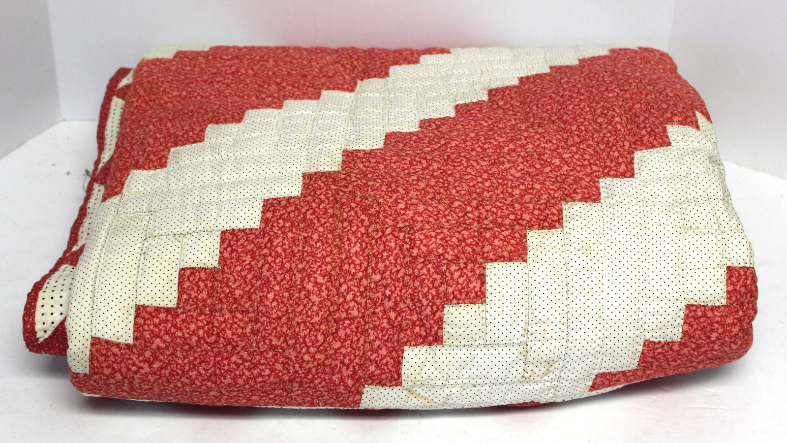 antique red & white quilt (1 of 1)