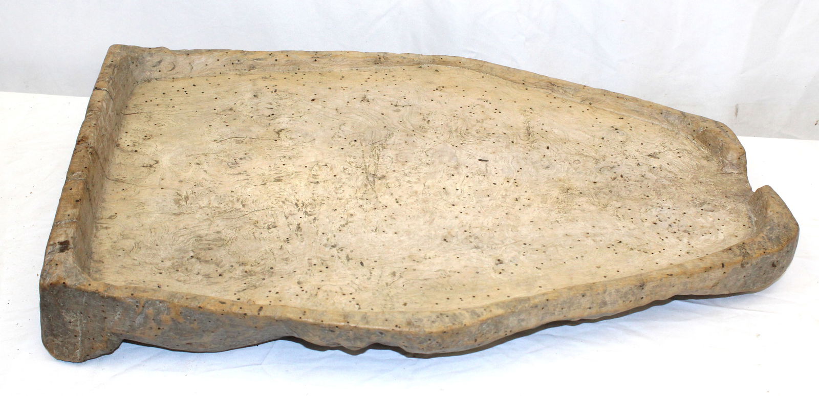 Antique carved burl drain - 26" x 17"x4": Antique carved burl drain - 26" x 17"x4"