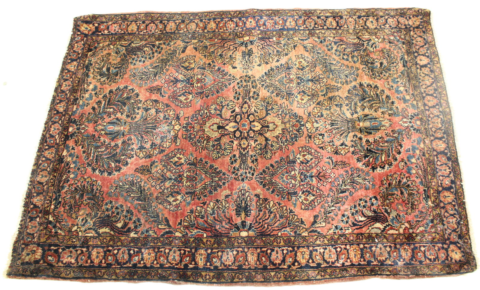 Semi-Antique Sarouk area rug - 4'5"x4'8" (1 of 7)
