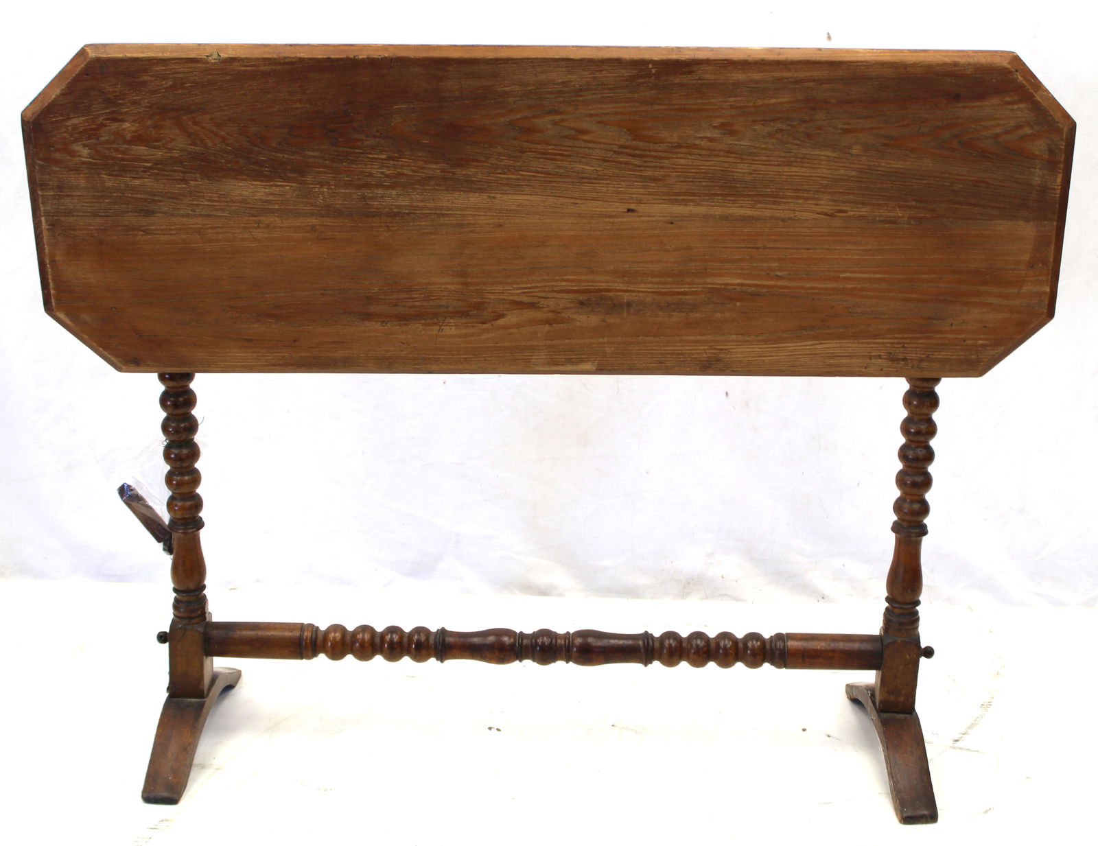 late 17th/ early 18thC tuckaway table - 30" tall x 45"x15 1/2" (1 of 7)