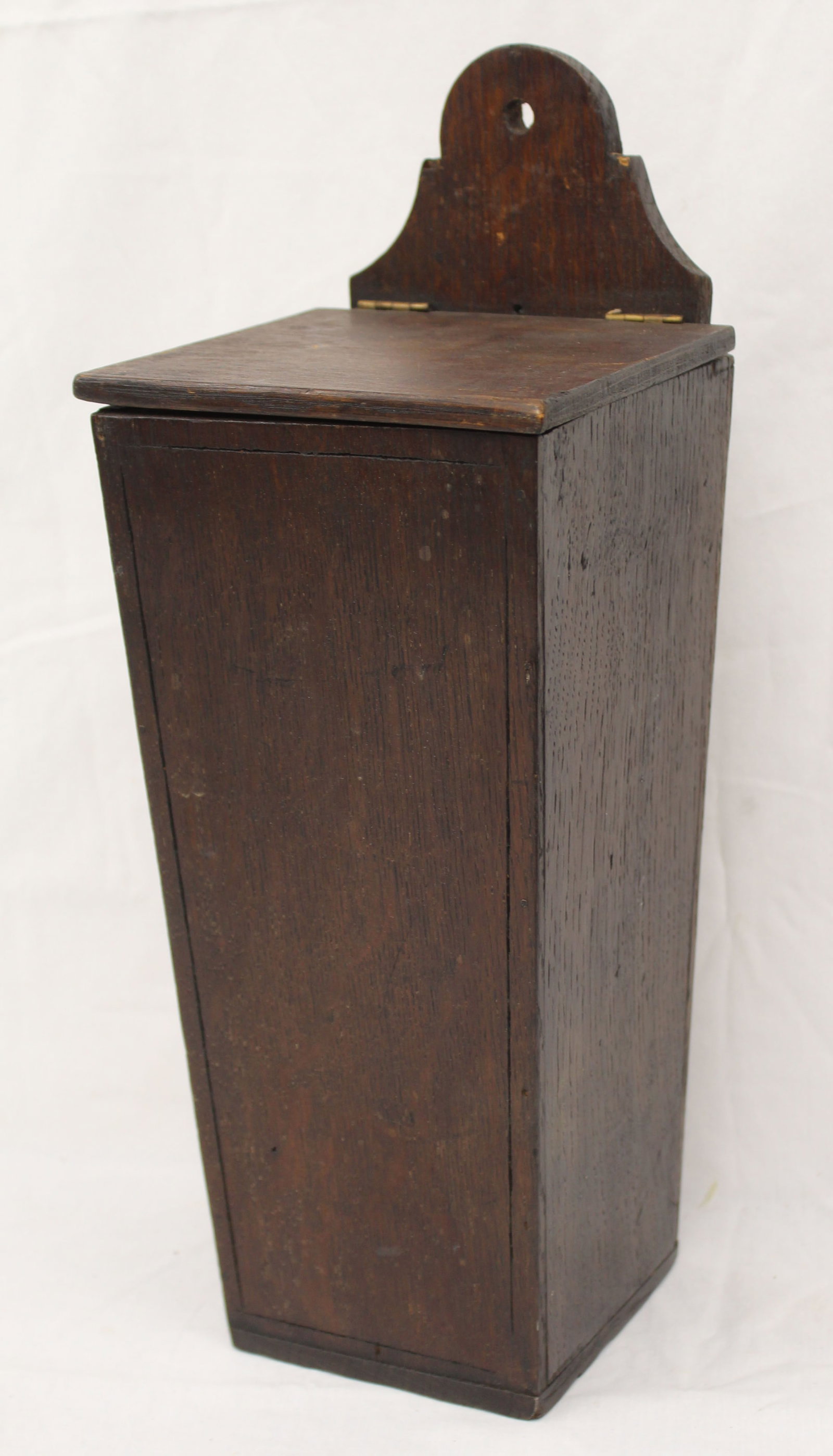 Antique pipe or candle wall box - 16" tall x 6"x6" (1 of 6)