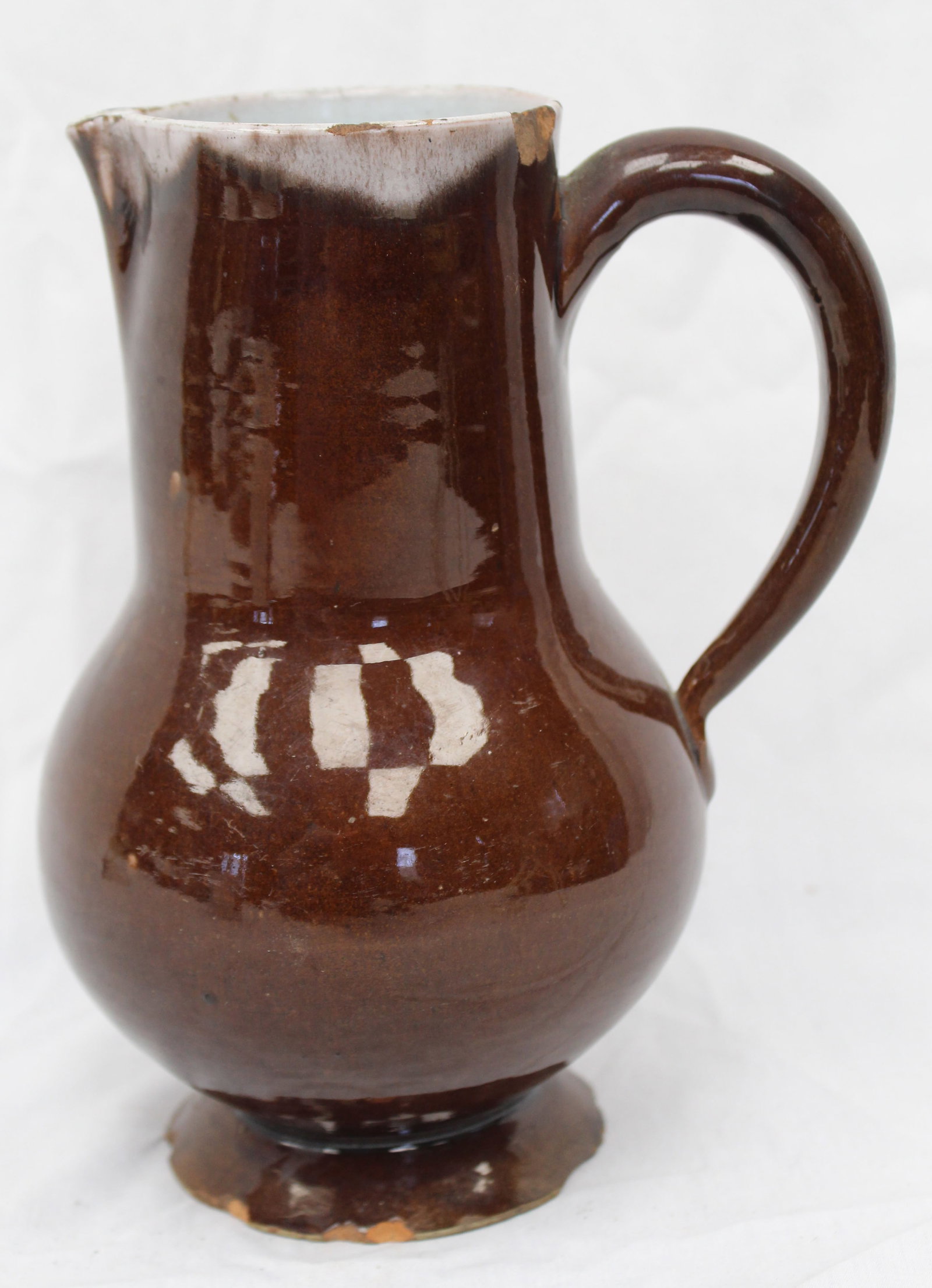 Antique Delft pitcher - 8 1/2" tall (1 of 5)