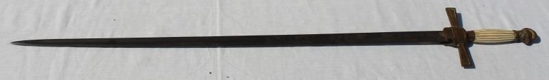 Fine Civil War officers bone handled dress sword - 37: Fine Civil War officers bone handled dress sword - 37 1/2 " long
