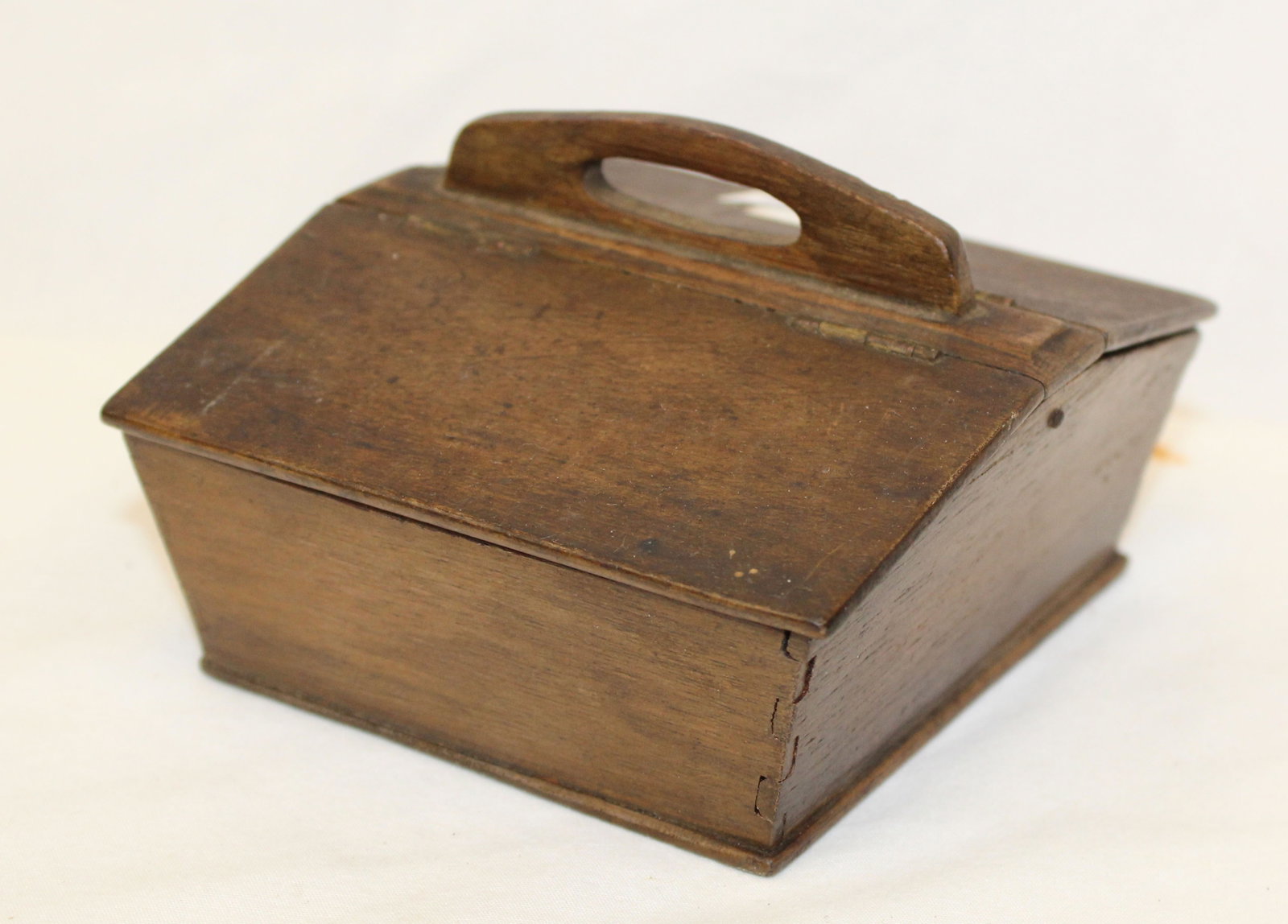 Antique miniature utility carrier - 3" tall x 4"x4 1/4" (1 of 7)