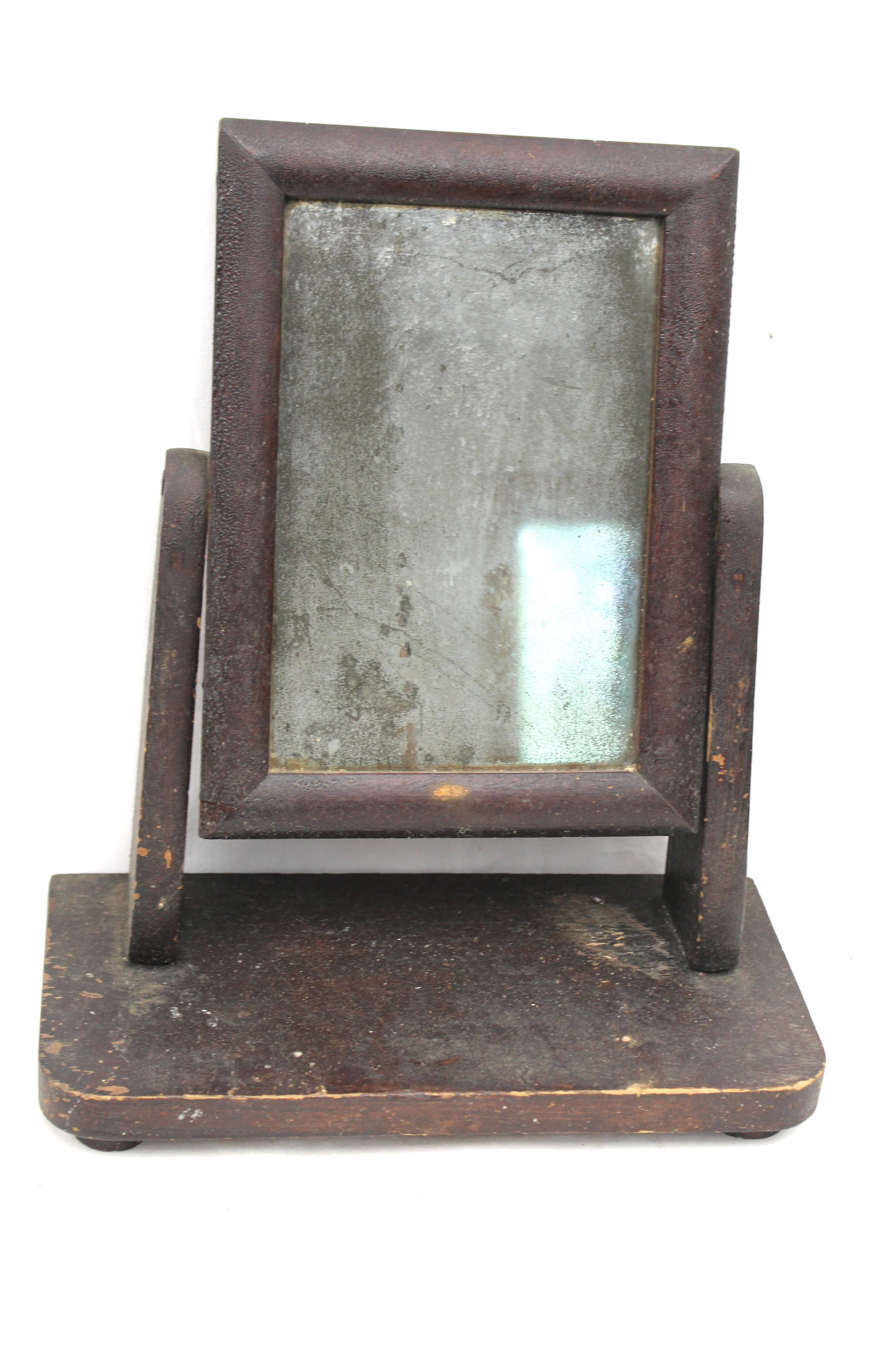 Antique shaving mirror - 14" tall x 12" wide x 6" (1 of 5)