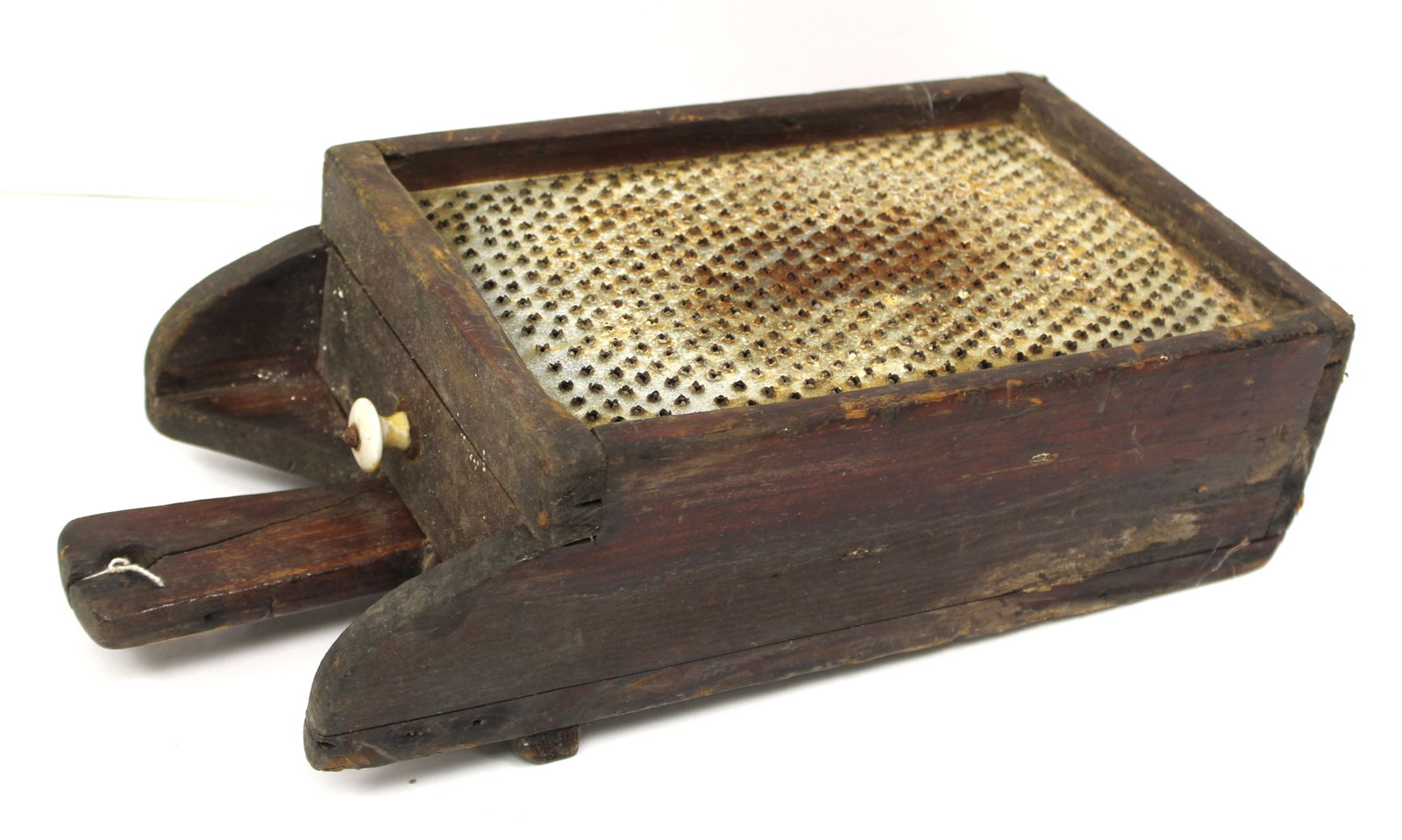 Antique wooden box grater (1 of 4)
