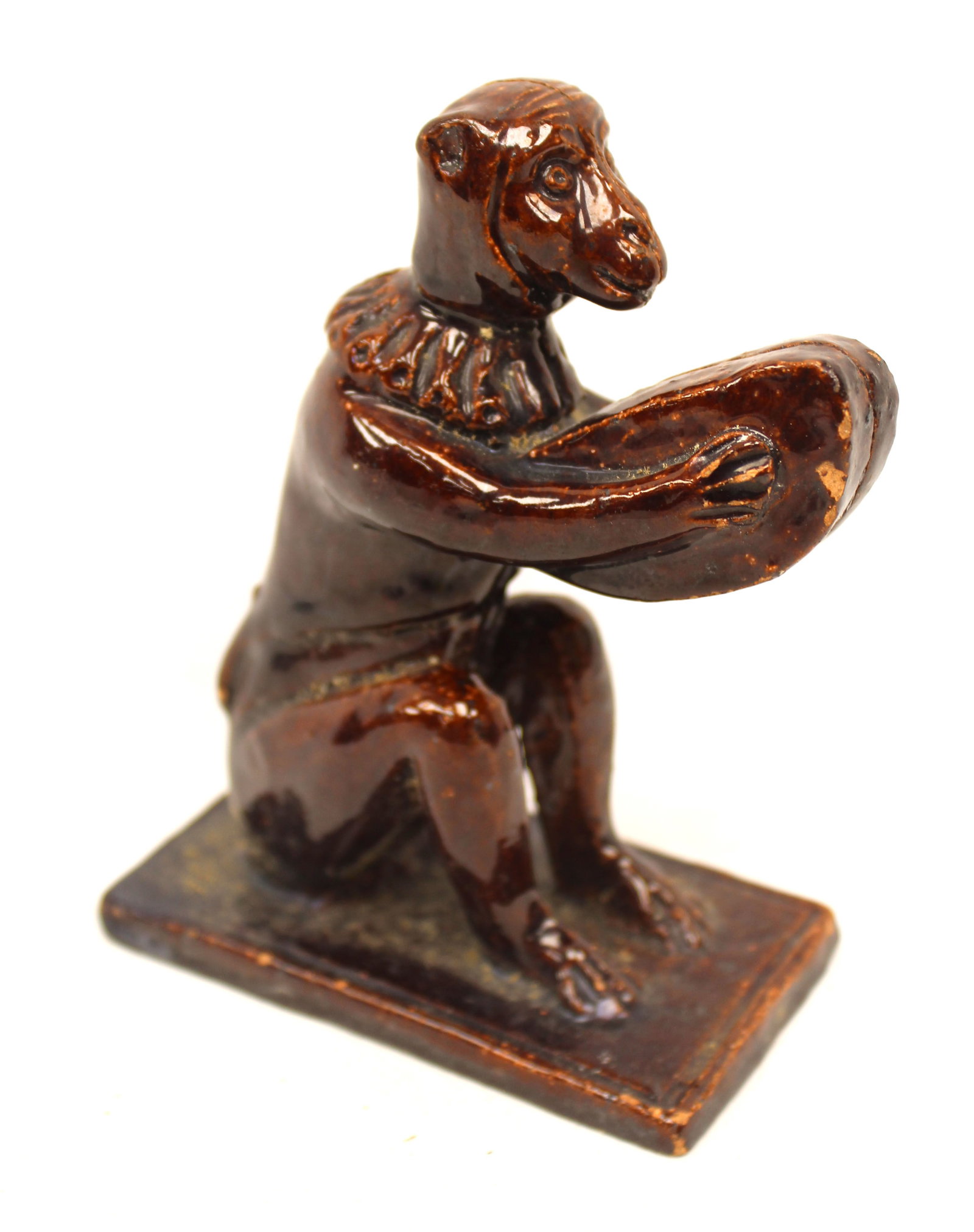 Antique Bennington monkey - 5" tall (1 of 5)